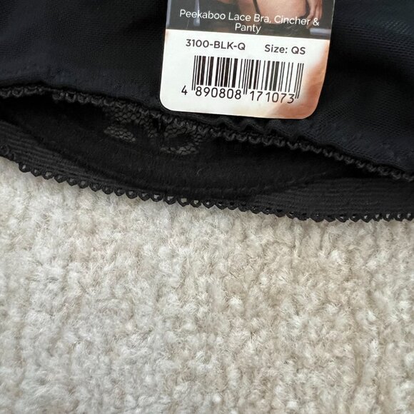 Chic Black Lace Underwire Bra - Picture 5 of 6